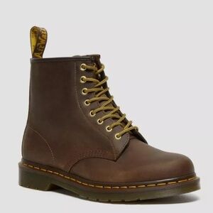 1460 Crazy Horse Leather Lace Up Boot